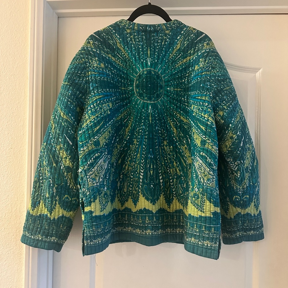 Vintage unisex Reversible quilted jacket - Picture 3 of 7